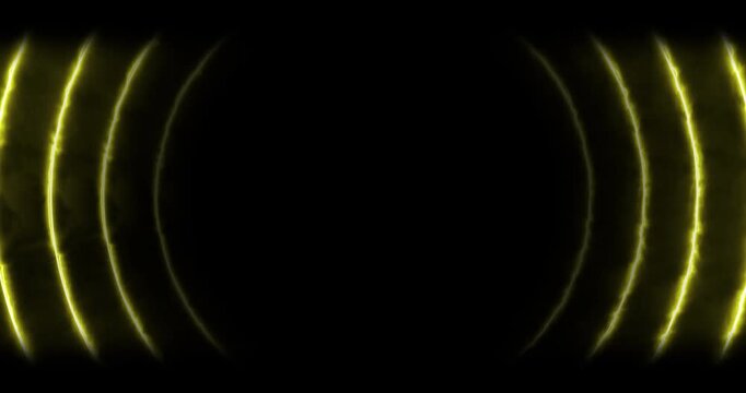 透過用赤青黄色の炎ウェーブ電波動画ビデオ	