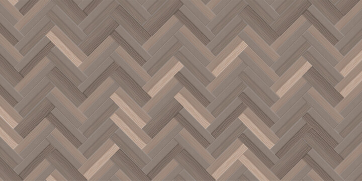 Realistic hardwood herringbone parquet floor with light brown wood grain texture offering a stylish interior backdrop for vector graphics home plans and natural plank material illustrations
