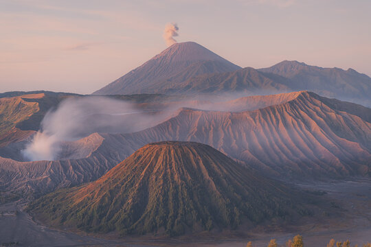 Bromo Mountain in West Java Indonesia