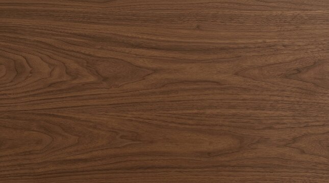 Rich Walnut Wood Grain Texture, Natural Brown Wood Surface Background, Detailed Organic Wood Pattern for Design and Decor
