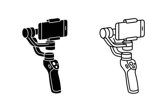 Smartphone gimbal stabilizer for smooth video recording and photography