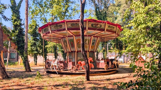carousel in park