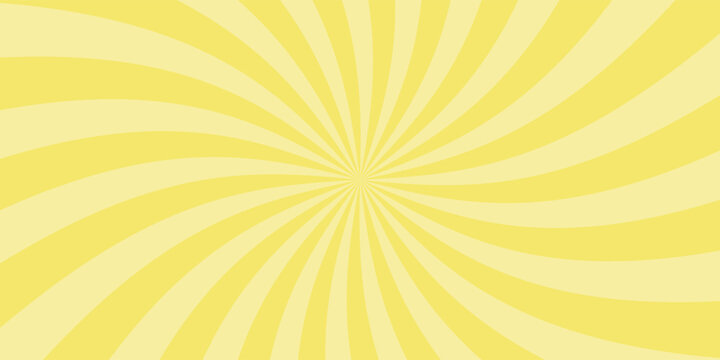 Yellow Rays, Sunburst, Starburst Background