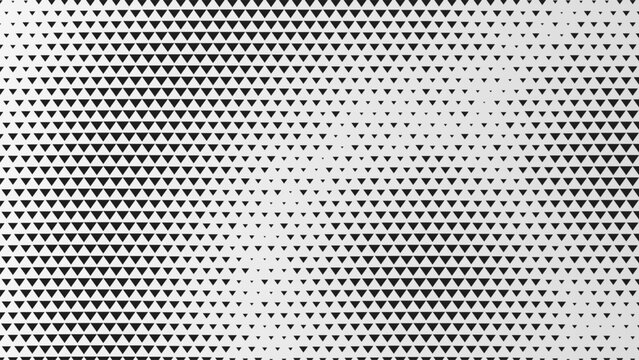 Abstract geometric pattern with black triangles