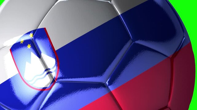 Metallic Soccer Ball Transitions - Slovenia