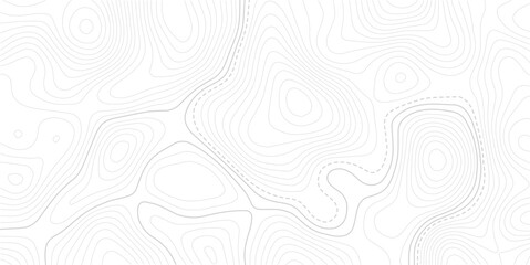 Topographic map background geographic line map with elevation assignments.Topography and geography map grid abstract backdrop. Business concept. Vector illustration. © MDSOHEL
