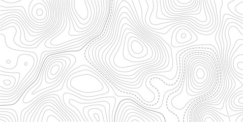 Topographic map background geographic line map with elevation assignments.Topography and geography map grid abstract backdrop. Business concept. Vector illustration. © MDSOHEL