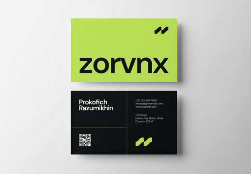 Business Card Design Template