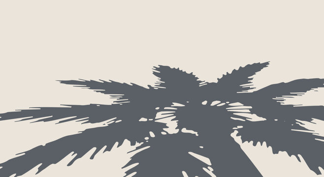 Abstract Sketch Style Bird Wings Silhouette Design