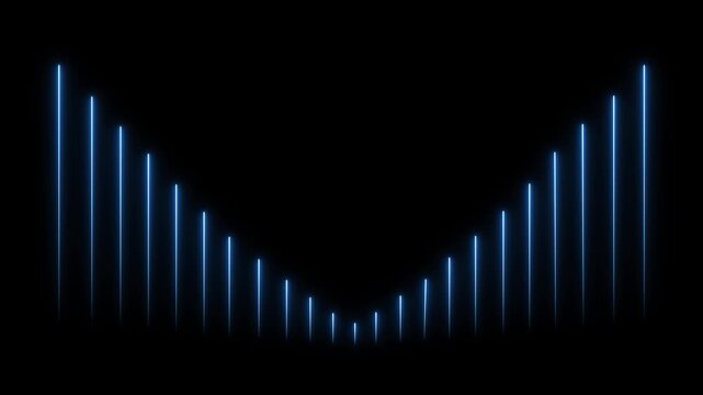 Abstract geometric design loops for a modern background layout. Creative geometric design provides a clean corporate motion backdrop. Professional technology background with geometric design.