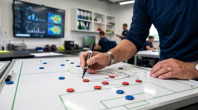 Soccer Tactical Planning and Coaching Strategy Concept 2nd ver