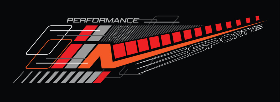 car decal design. Vector auto sticker graphic and vehicle wrap template.
 Print-ready EPS and AI , JPEG cut file for vinyl plotters, die-cutting, and auto,boat styling.
 