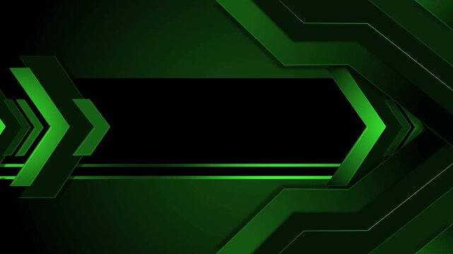 Abstract geometric arrows with layered chevrons and diagonal lines background animation