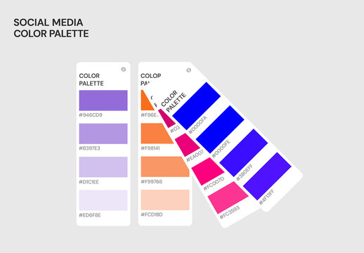 Color Scheme Palette Mockup