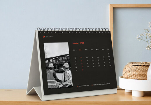 2027 Corporate Desk Planner for Architects and Interior Designers