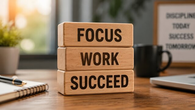 Wooden blocks with words 'Time to say goodbye'. real estate concept Focus work Success wood Concept