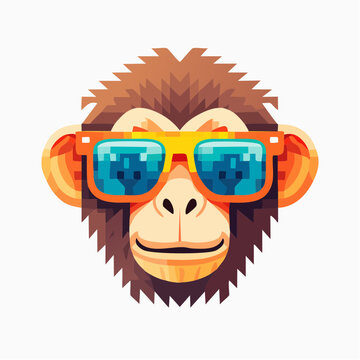 Cool Monkey Wearing Sunglasses
