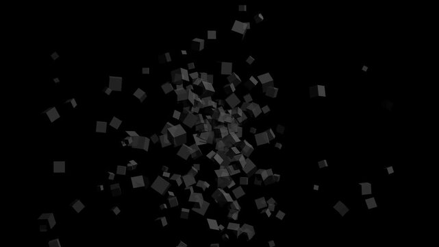 Minimalist Red Radar Screen with Rotating Sweeper Loop Animation
