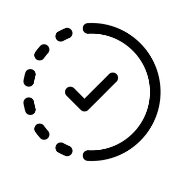 work in progress line icon