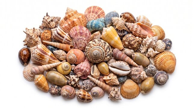 seashells seashell shells ocean beach coast seaside marine sea shell seashells collection oceanic coastal tropical seashells pile beachcombing ocean treasures seashells assortment