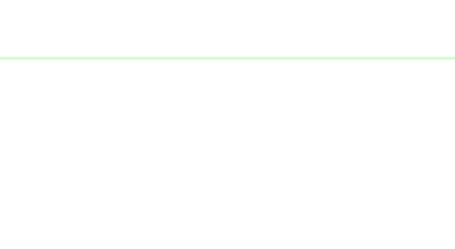 Minimalist green loading bar progress animation on clean animation white background