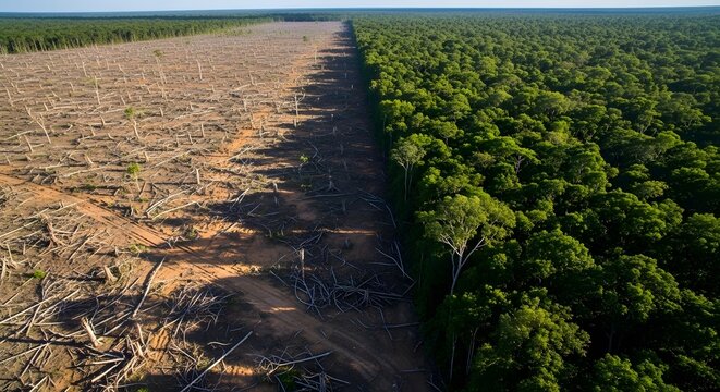 Conservation Day effort shows World Nature contrast with deforestation and untouched areas