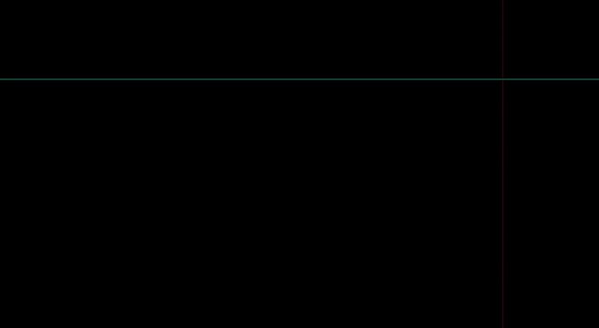 Minimalist digital grid overlay with moving red and teal laser lines animation