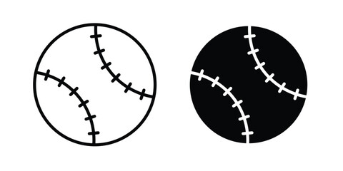 Obraz premium Baseball icon