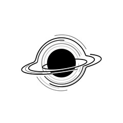Saturn Planet with Ring System. © M FAIZAL