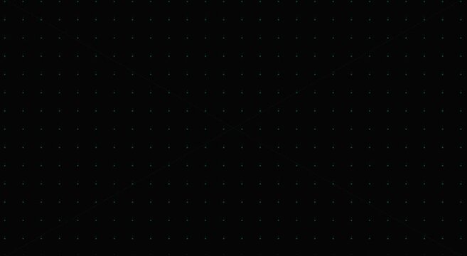 Abstract geometric pattern animation with pulsing teal diamond shapes on animation black background