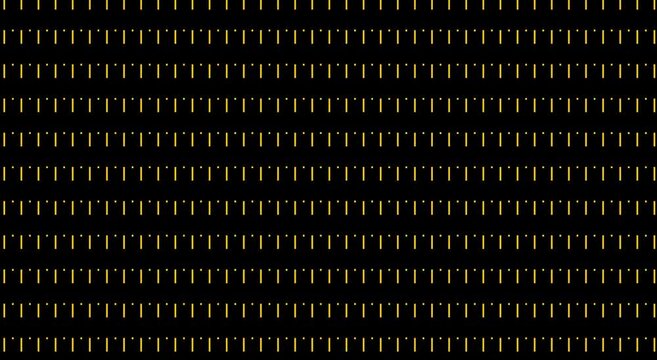 Abstract golden vertical lines pattern moving in seamless loop animation