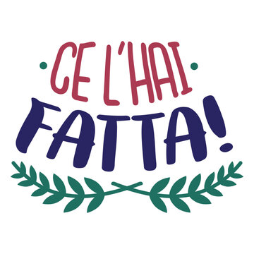 Cel'hai fatta spot branch sticker