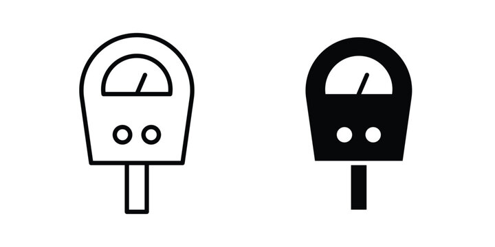 Parking meter icon