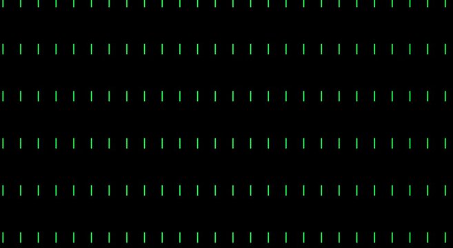 Digital green pulse background: abstract matrix data stream animation