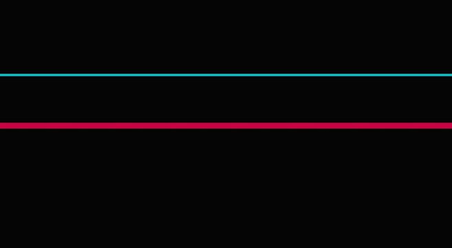 Minimalist abstract animation background, with pulsing cyan, and maroon horizontal lines