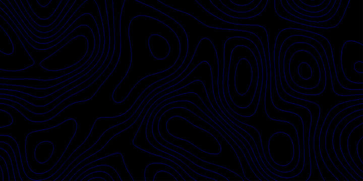 Topographic map, topographer seamless pattern, typography linear equalizer backdrop. Vector seamless line wave map texture, contour background. Topographic map, topographer blue seamless pattern.