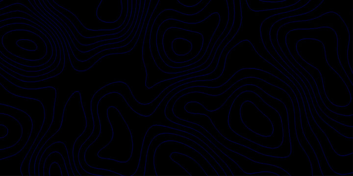 Topographic map, topographer seamless pattern, typography linear equalizer backdrop. Vector seamless line wave map texture, contour background. Topographic map, topographer blue seamless pattern.