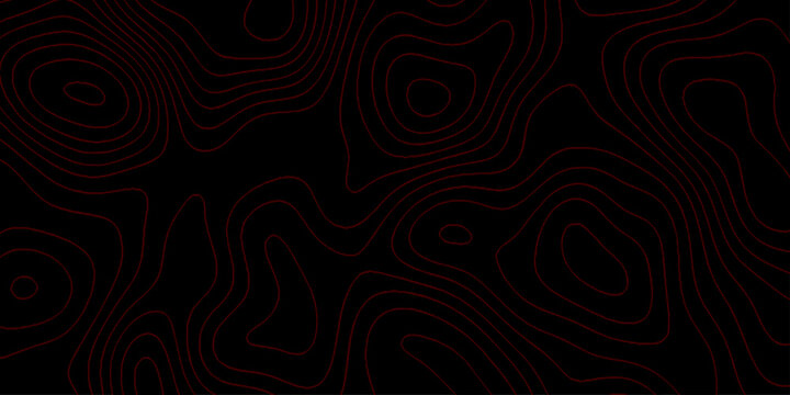 Topographic map, topographer seamless pattern, typography linear equalizer backdrop. Vector seamless line wave map texture, contour background. Topographic map, topographer blue seamless pattern.