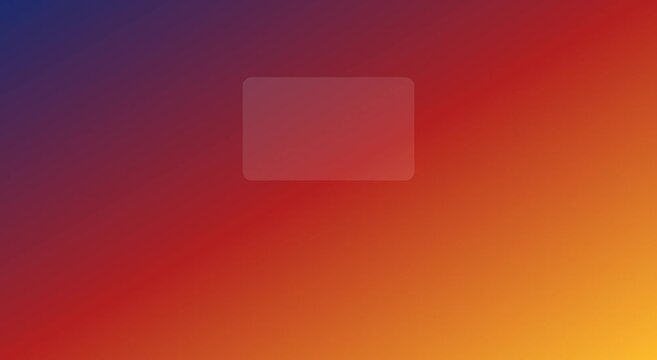 Vibrant gradient animation background, with central text, placeholder for modern projects
