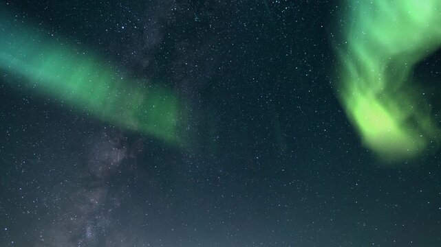 Enchanted Aurora Animation and Milky Way Loop