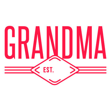 Grandma established quote design