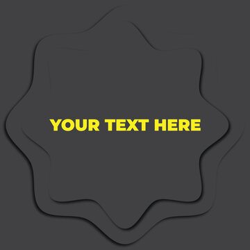 Black Background .Fully vector file. Editable color. Easy to download.
