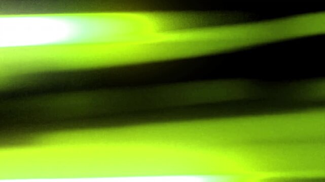 light wife transition luminous green streaks appear, abstract motion effect. This video can be used as a transition or overlay.