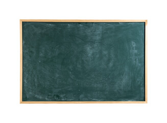 School chalkboard isolated PNG on transparent background, classic blackboard for education and classroom concepts © Iryna
