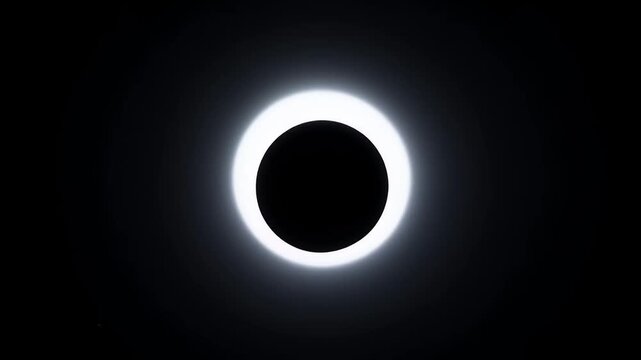 Space Solar eclipse dark planet bright star space astronomy cosmic silhouette deep space, dramatic night sky universe scene with mysterious dark planet eclipse and bright glowing star cosmic night