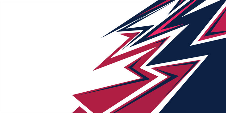 stylish sports background with geometric sharp shapes