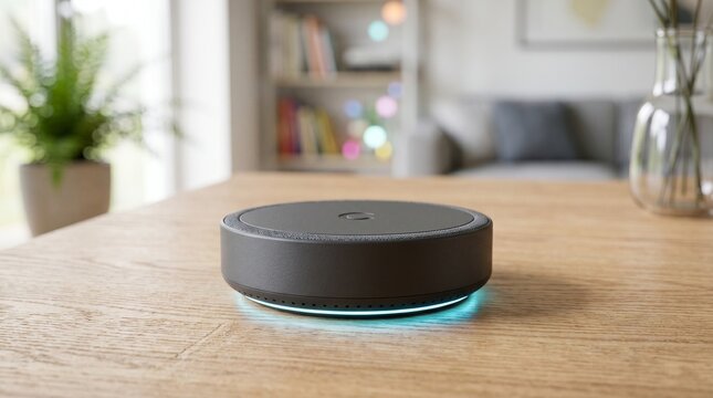 Amazon Echo Dot, smart speaker, voice assistant, smart home device, black