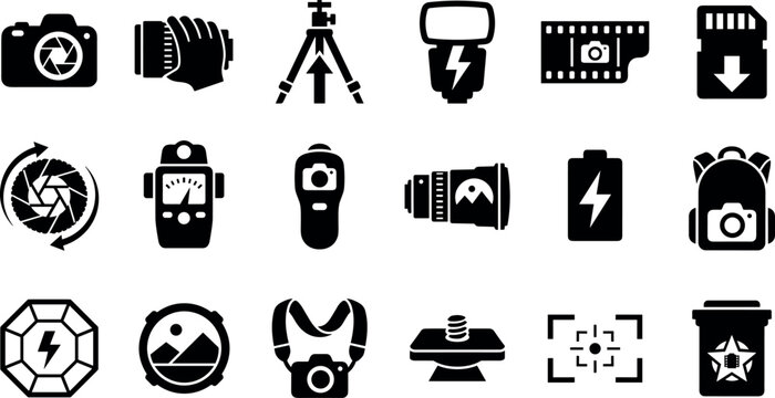 Professional Photography Equipment and Camera