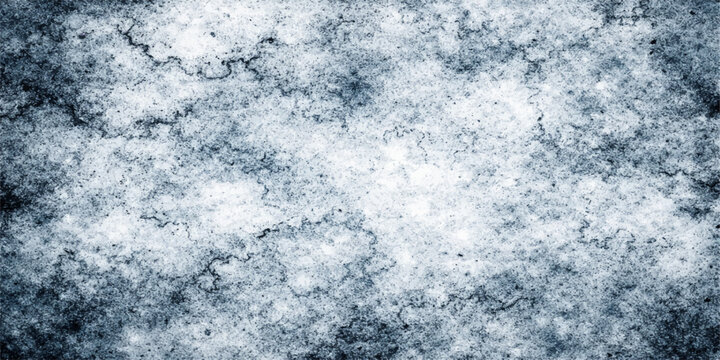 blue abstract winter sky with icy clouds and soft water texture background