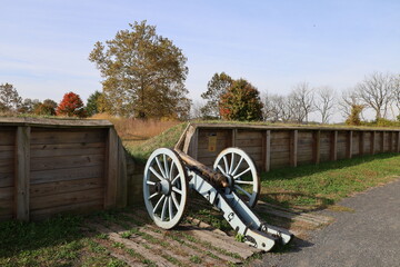 Fototapeta premium cannon at valley forge